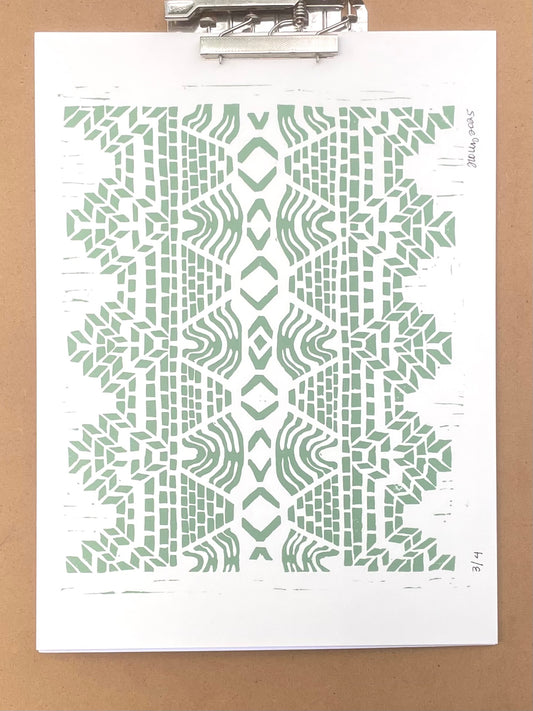 Dance Print in Eycalyptus