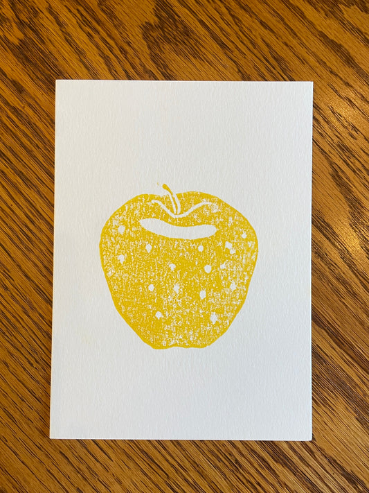 Apple Card Golden Delicious