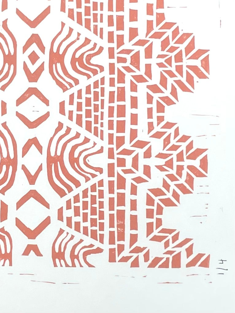 Dance Print in Pumpkin