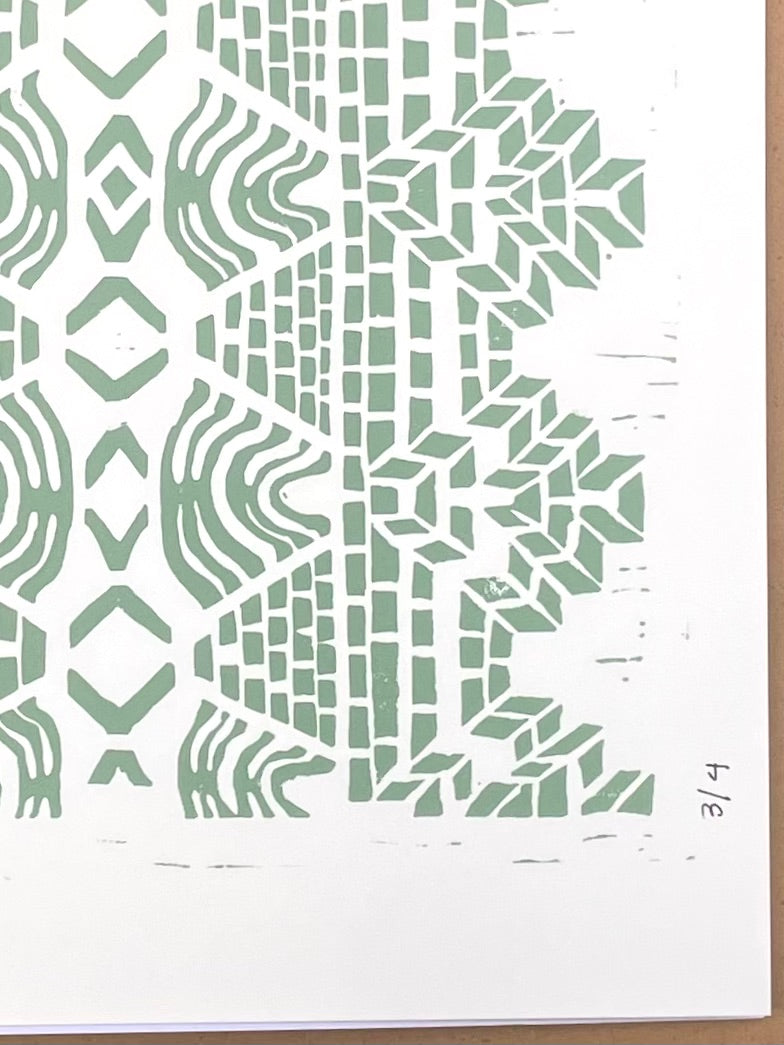 Dance Print in Eycalyptus