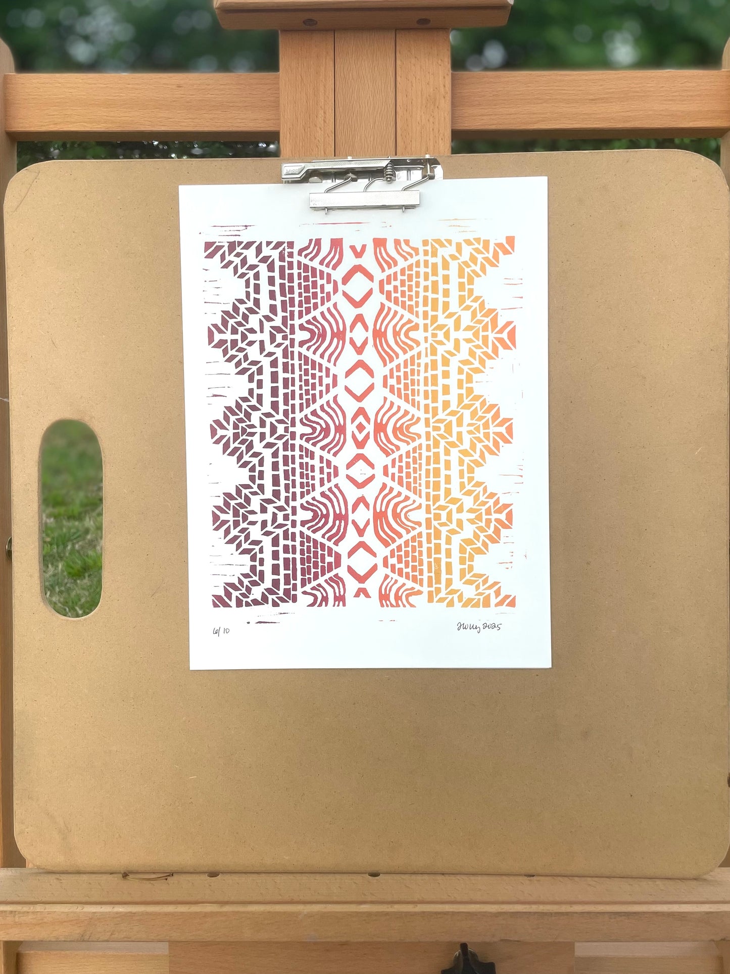 Dance - Ombré Print in Warm