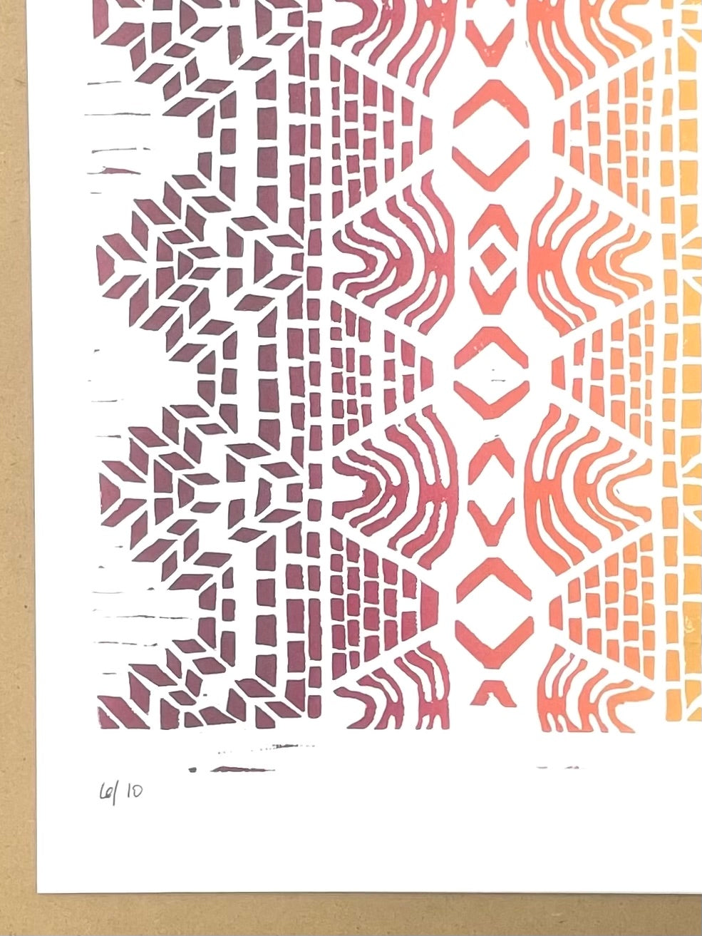 Dance - Ombré Print in Warm