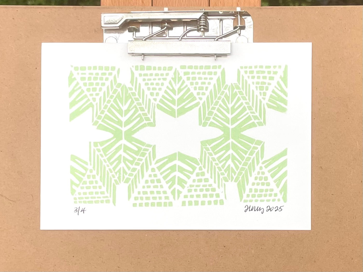 Burst Print in Mint